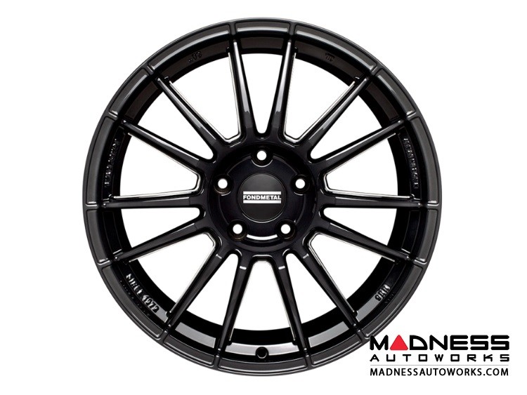 Ford Fusion Custom Wheels By Fondmetal 9rr Black Milled